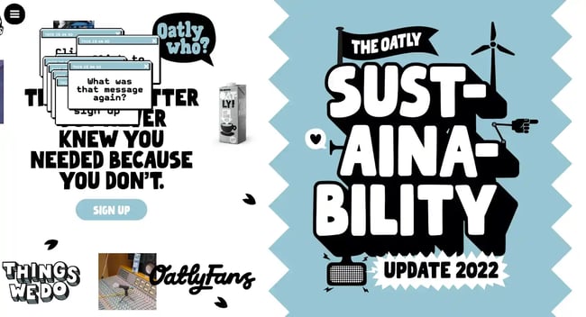 modernwebsitedesignexamples - oatly