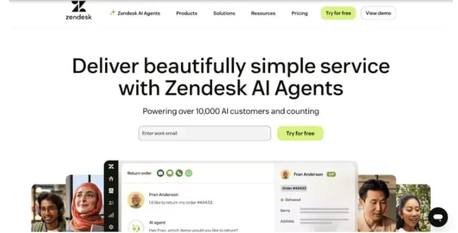 monitoring customer service with zendesk