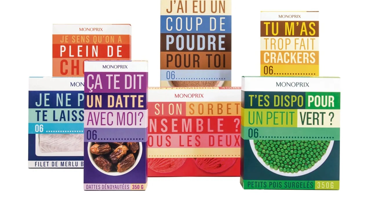 monoprix packaging