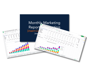 Monthly Marketing Reporting Template