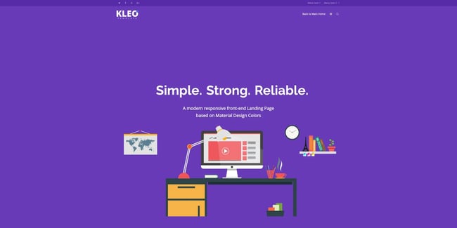 demo for the multipurpose wordpress theme kleo