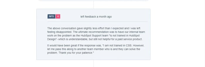NPS example