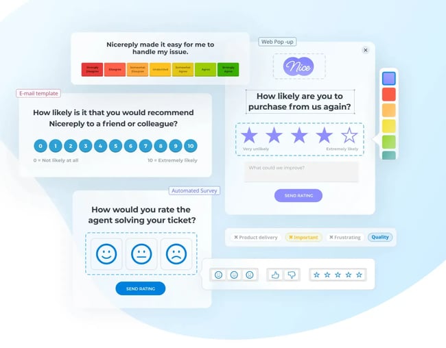 nicereply nps survey tool