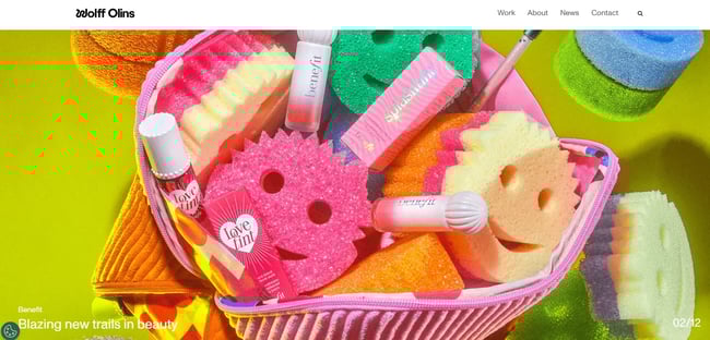 notable branding work from global brand consultancy Wolff Olins