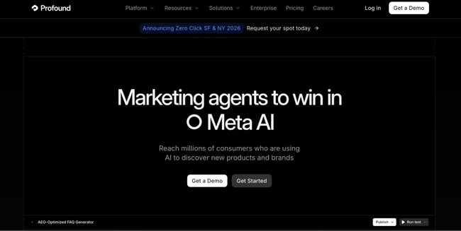 on page seo, track how often your brand appears in ai-generated answers after on-page updates in profound