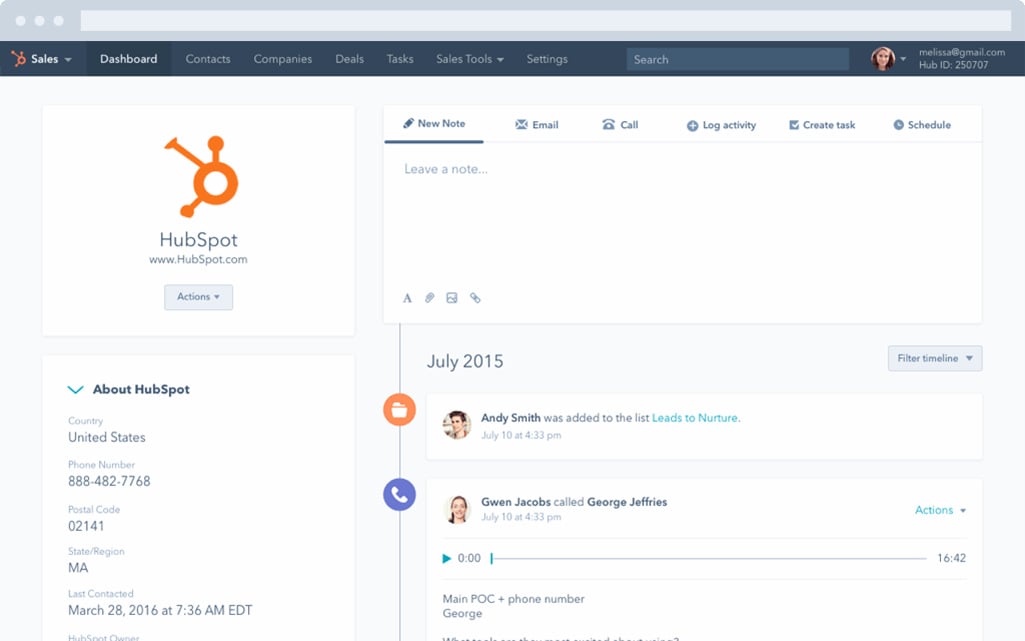 operational-crm-example-hubspot