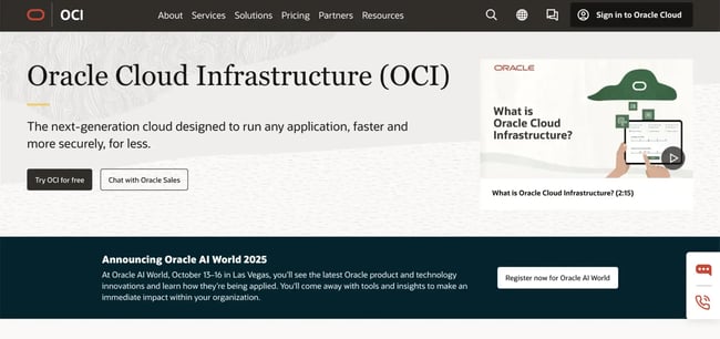 oracle cloud infrastructure ai as a service