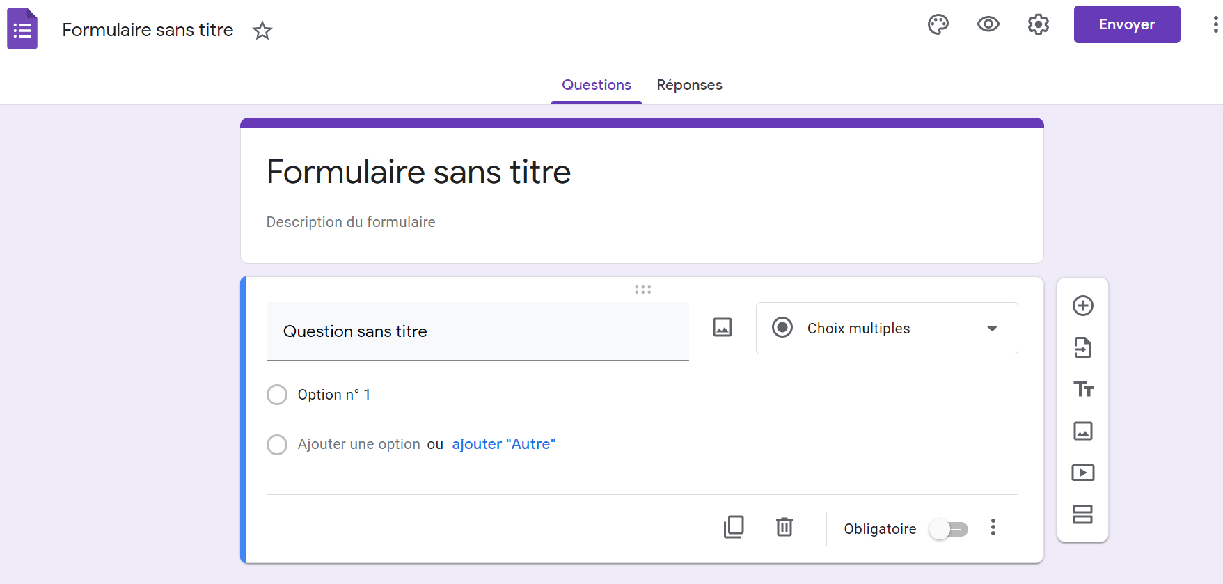 outil sondage gratuit en ligne google forms