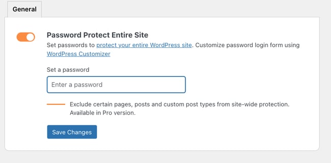 password protect wordpress: ppwp plugin options