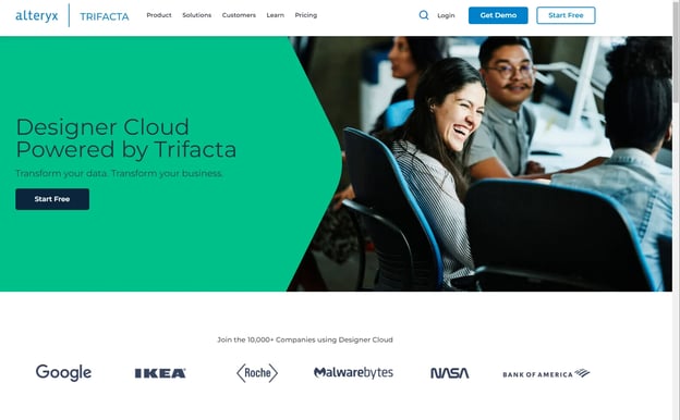 designer cloud powered by Trifacta