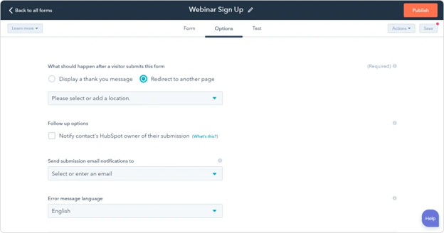 HubSpot Behavioral Targeting