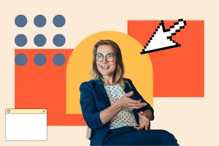 woman learns the percent of sales method