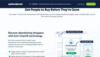 personalization software example, optimonster mobile interface