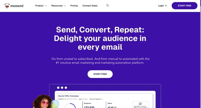 personalization software, moosend automated email marketing