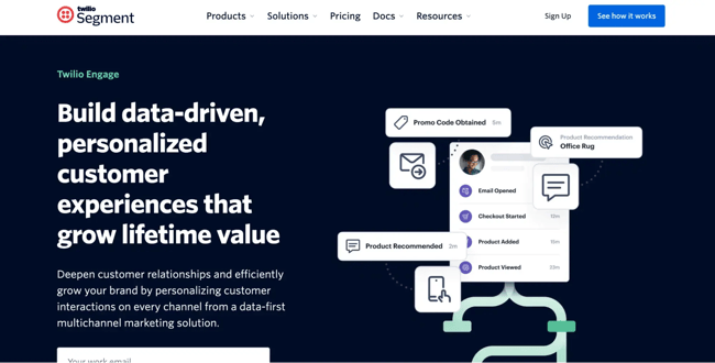 personalization software, segment helps build personalized customer experiences