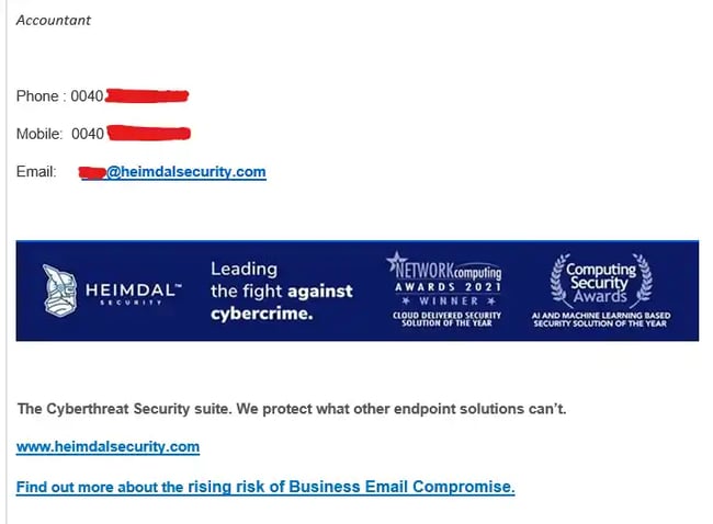 phishing email example asking recipient to register for an urgent event