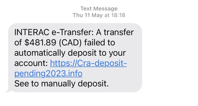 Smishing (SMS Phishing)