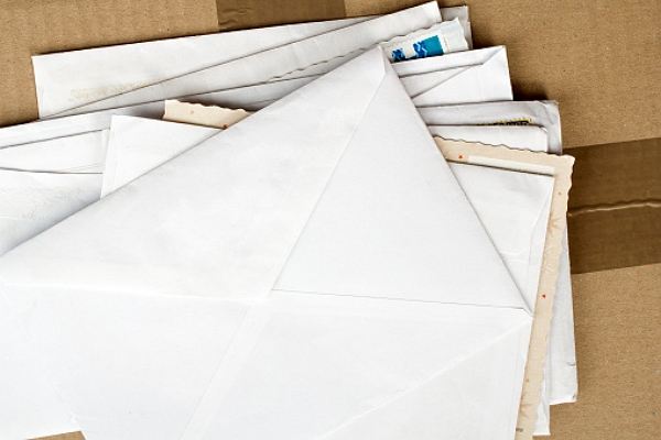 pile de courrier