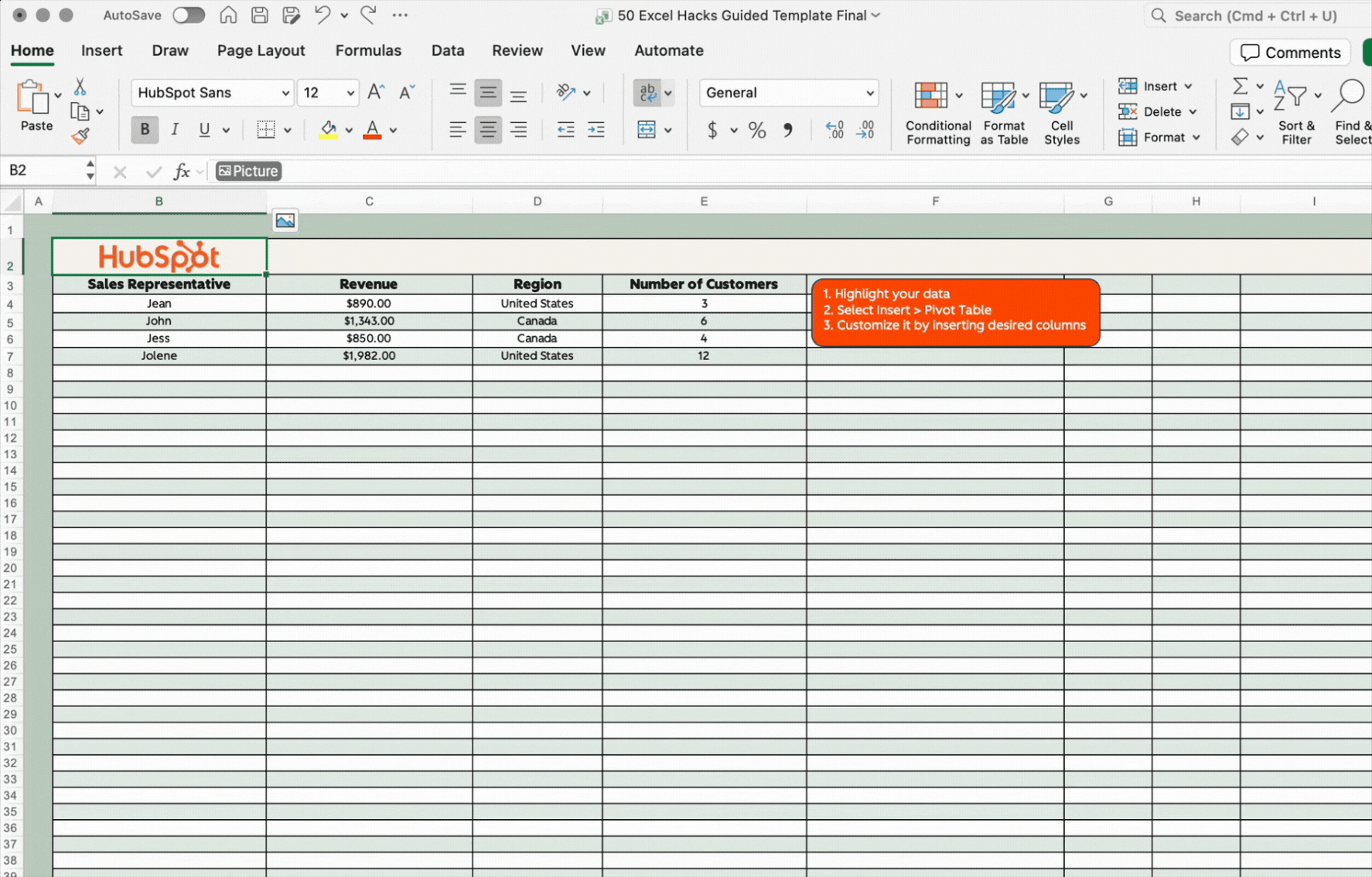 pivot table-1