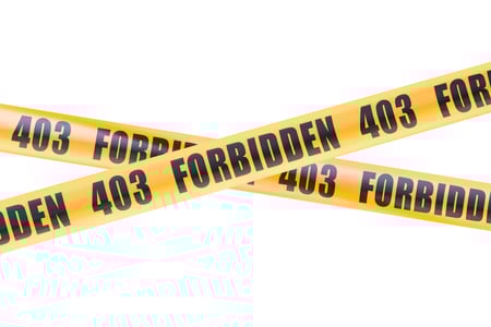 「403 Forbidden」エラーとは？原因と解決方法