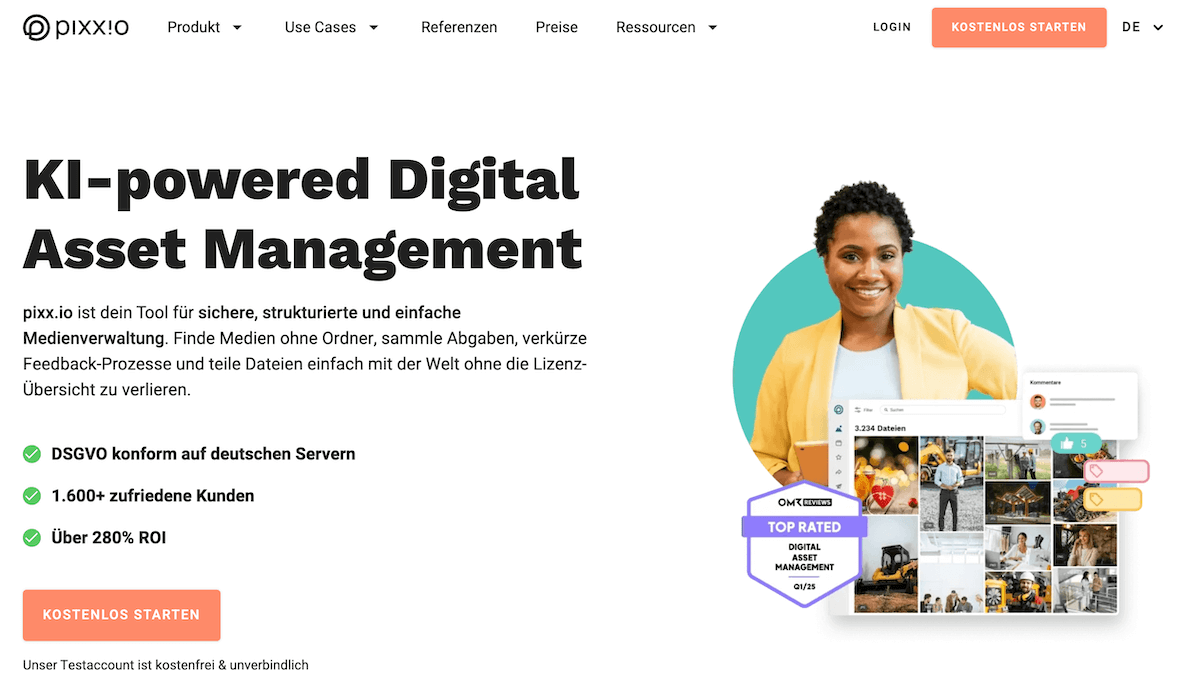 pixx.io Digital Asset Management System