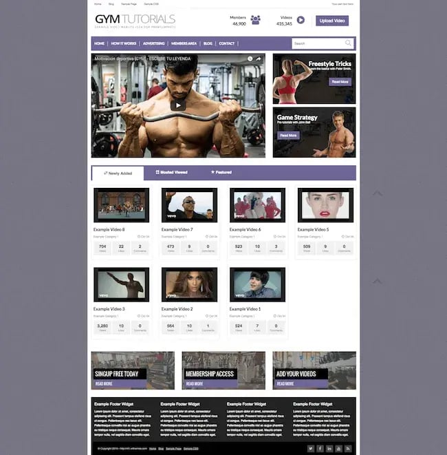 premiumpress video WordPress theme1