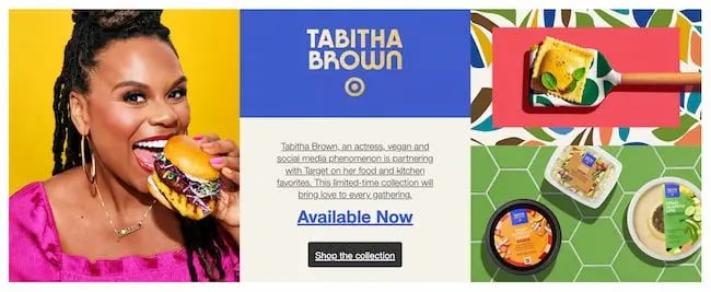 Product category examples: Target Grocery