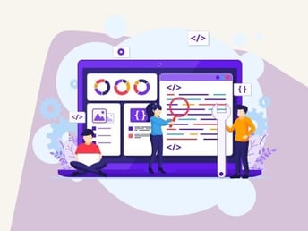 Site web demandant une collaboration entre marketing et DSI