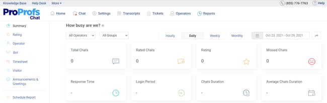 best live chat software ProProfs