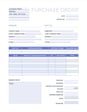 Purchase Order Template Preview