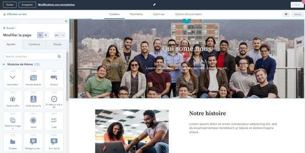 page qui sommes nous 