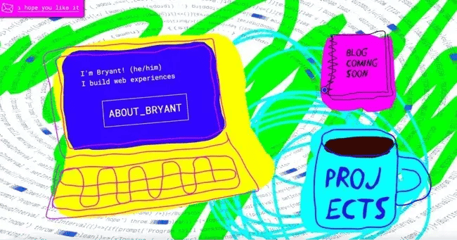 react website example, bryant smith