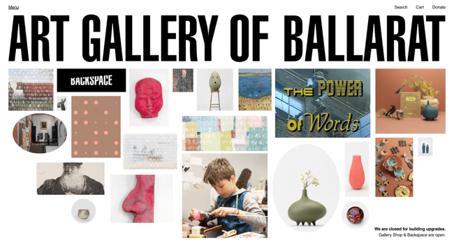 react website examples, ballarat