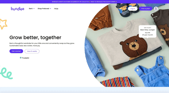 react website examples, bundlee