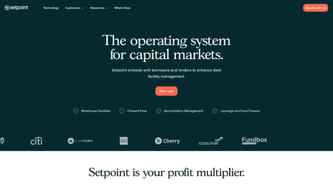 react website examples, setpoint