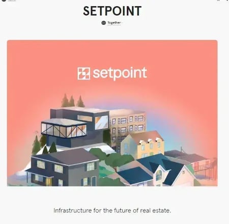 react website example, setpoint