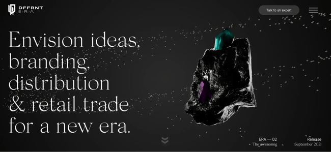 react website example, dffrnt-era