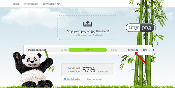 download web optimized images