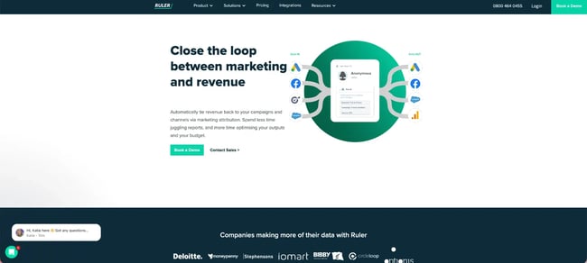 ruler analytics marketing attribution software for customer journeys