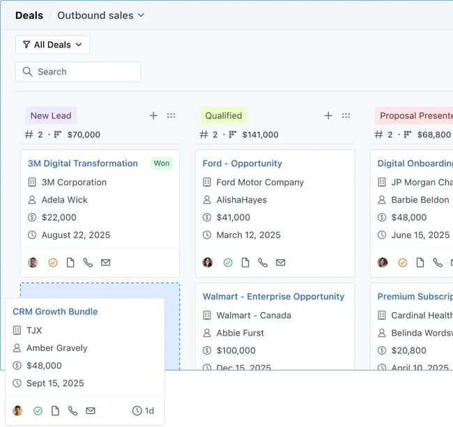 saas crm software, salesmate