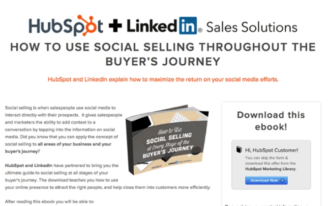Co-marketing offer about social media and sales by 51Թ and LinkedIn