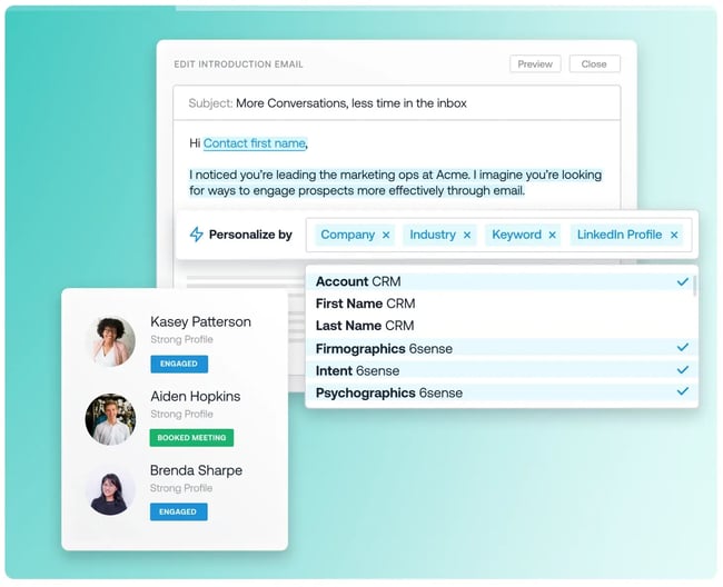 sales automation tool, 6sense