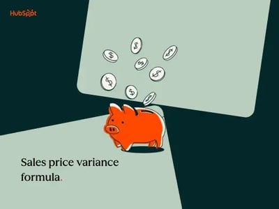 sales price variance formula