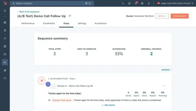 sales workflow automation  tasks across deal stages