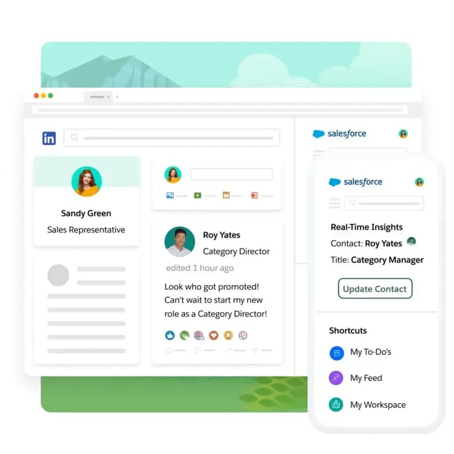 sales workflow automation. interface of salesforce sales cloud
