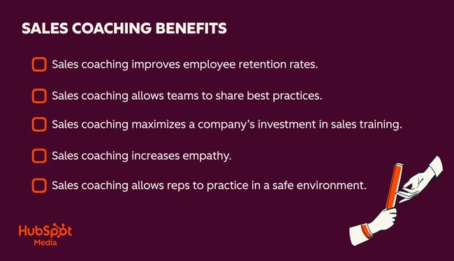 sales coaching benefits
