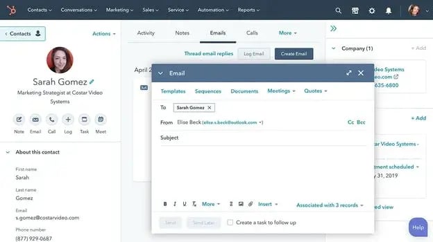 sales engagement, ���ϳԹ��� Sales example