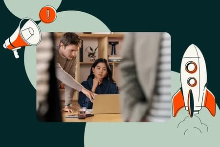 sales reps discussing future of sales trends