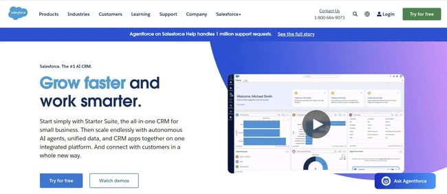 salesforce, business brokers crm