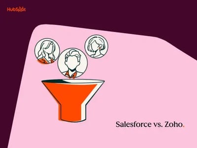 salesforce vs zoho